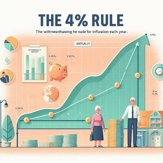 Explicación gráfica de la regla del 4 por ciento para calcular la libertad financiera y la jubilación anticipada - DineroClaro