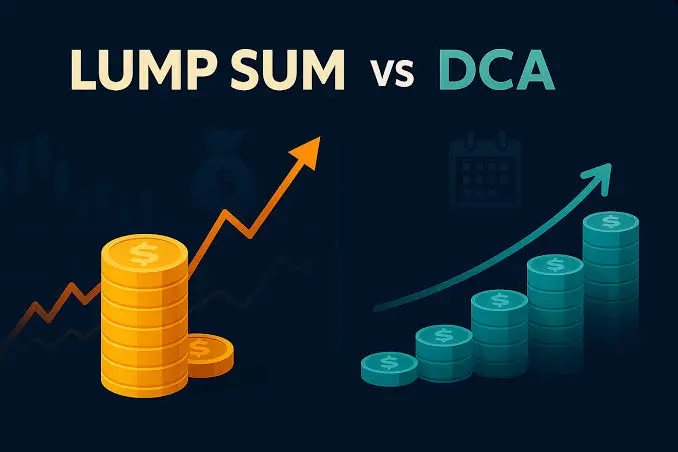 Gráfico comparativo entre las estrategias de inversión Lump Sum e inversión recurrente DCA - DineroClaro