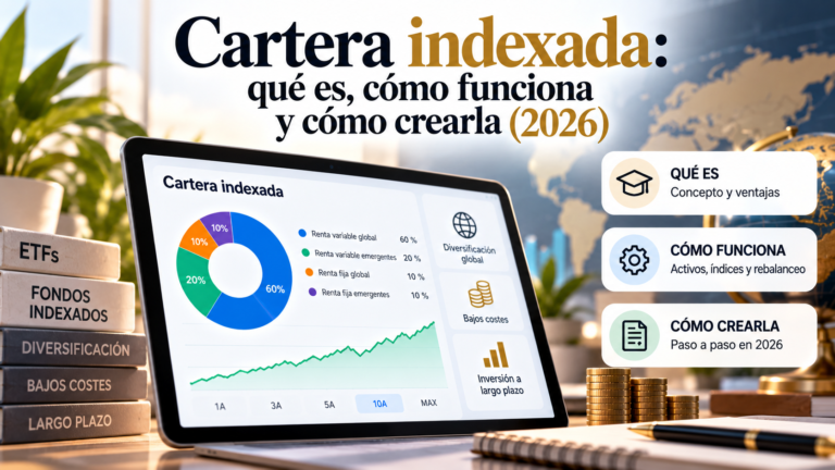 Todo lo necesario para saber qué es y cómo funciona una cartera indexada