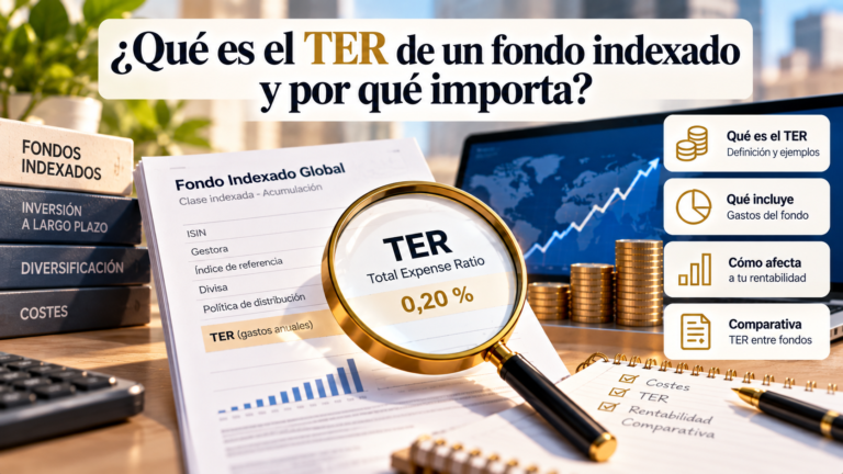 Qué es el TER de un fondo indexado