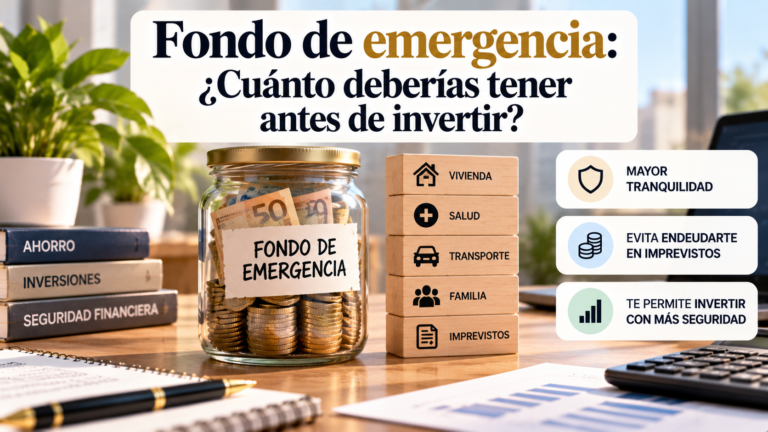 Explicación detallada sobre un fondo de emergencia