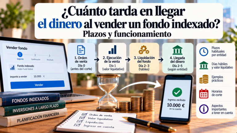 Cuanto tiempo tarda en llegar el dinero al vender un fondo