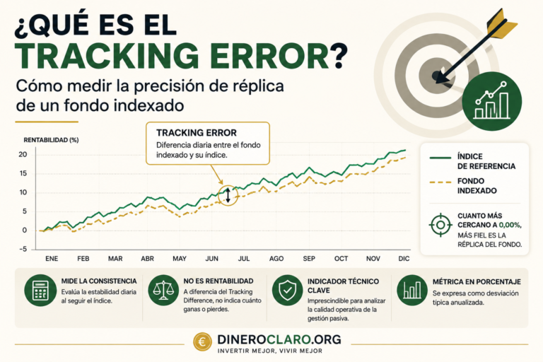 Qué es el Tracking Error: Cómo medir la precisión de réplica de un fondo indexado