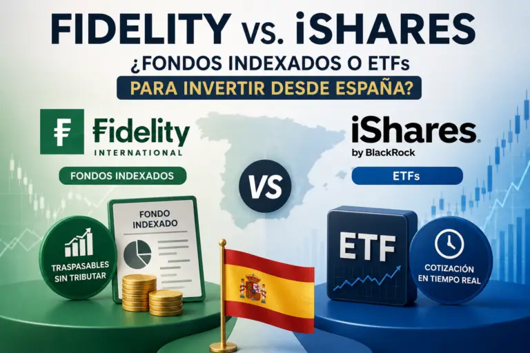 Comparativa Fidelity vs iShares: fondos indexados frente a ETFs para invertir desde España