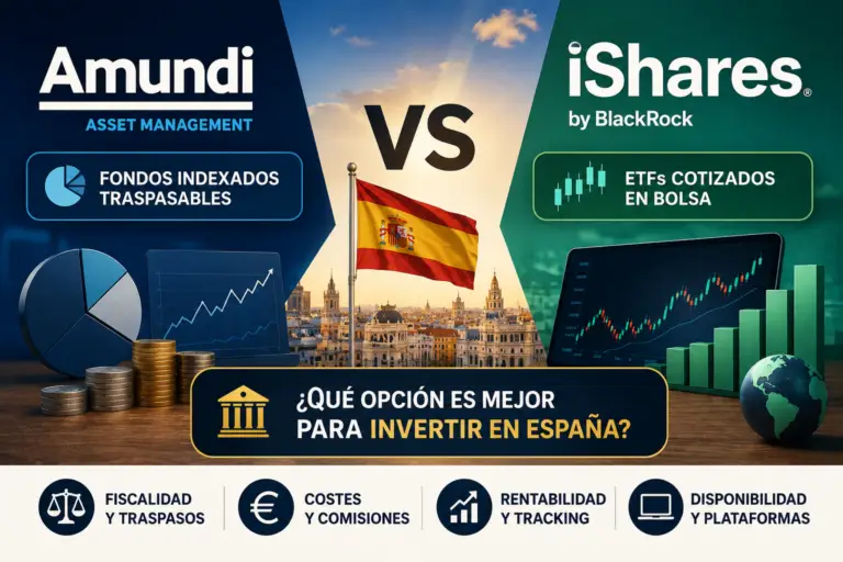 Comparativa para ver las diferencias entre Amundi vs iShares