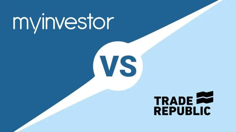 Comparativa gráfica y análisis de cuentas remuneradas y comisiones entre Trade Republic y MyInvestor - DineroClaro