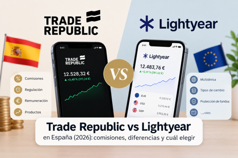 Comparativa entre Trade Republic vs Lightyear para inversores en España 2026