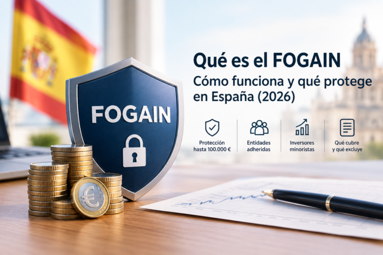 Explicación del funcionamiento del FOGAIN y protección de inversores en España