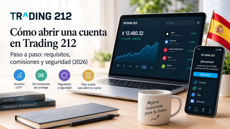 Cómo abrir una cuenta en el bróker Trading 212 paso a paso desde el ordenador o dispositivo móvil