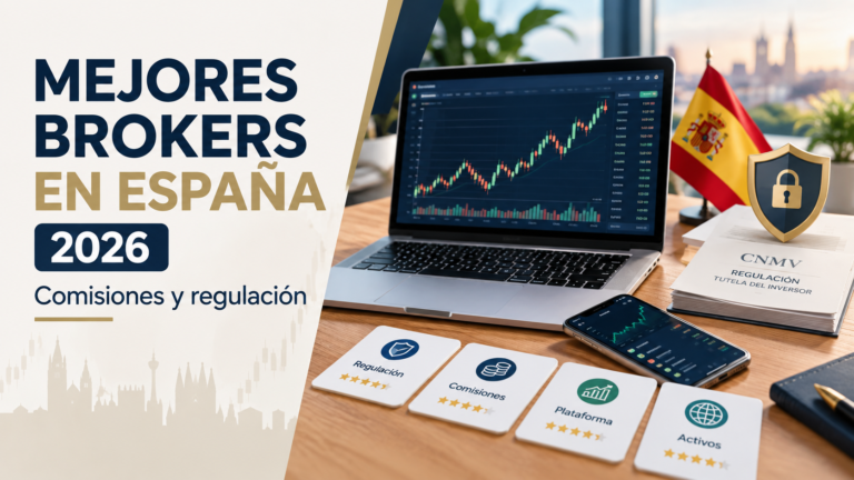 Comparativa de los mejores brókers online para invertir en bolsa desde España