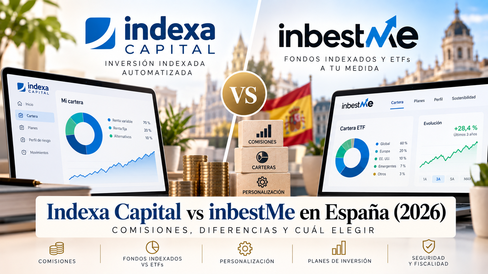 Comparativa entre Indexa Capital vs InbestMe en 2026