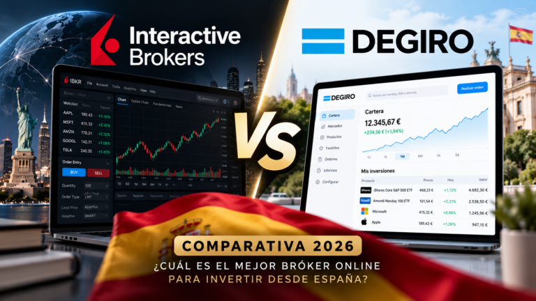 Comparativa de brókers online en España: Interactive Brokers vs DEGIRO 
