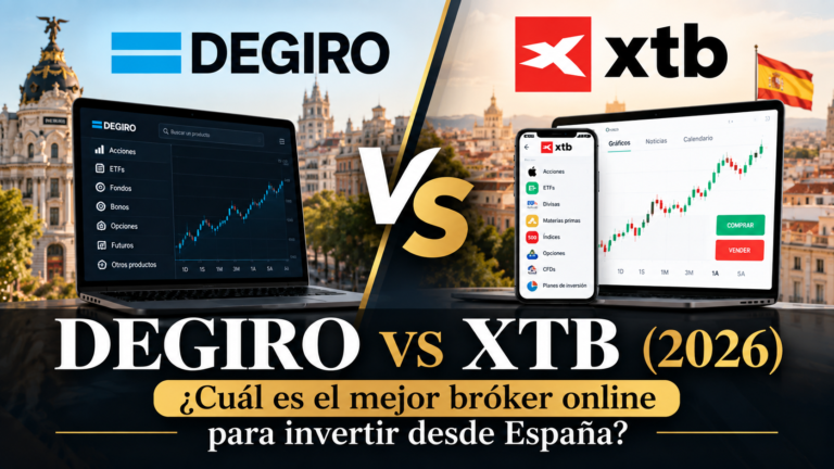 Comparativa de brókers online en España: DEGIRO vs XTB